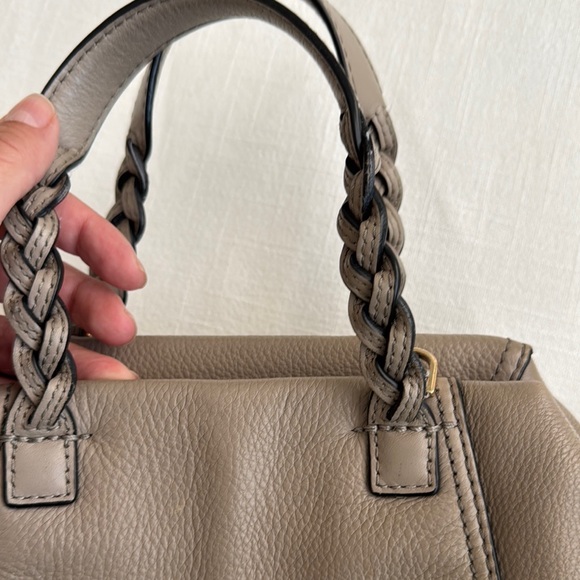 TORY BURCH Taupe Leather Handbag - Picture 4 of 7
